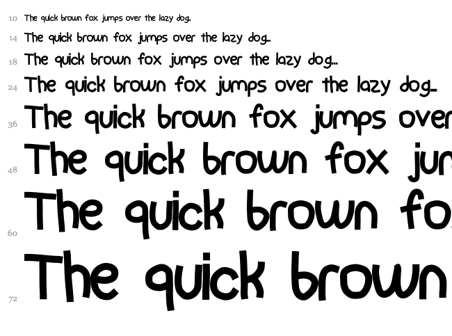 Rapid mental thursday font waterfall